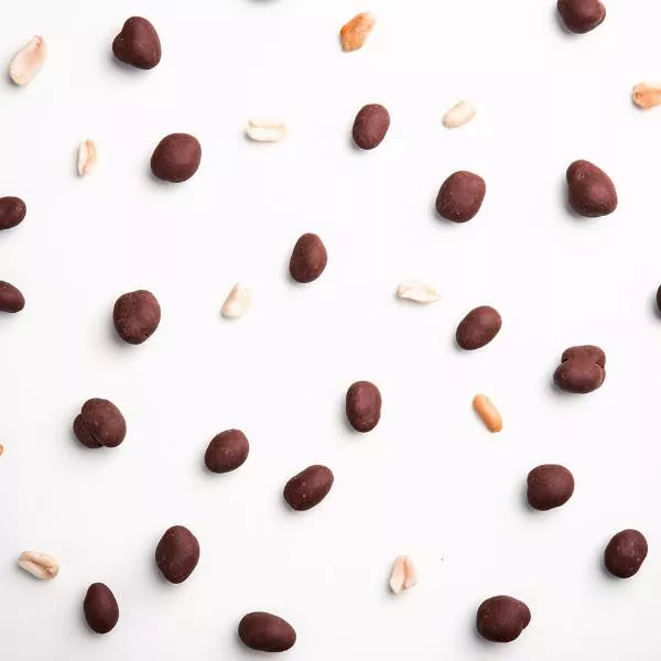 žemės riešutai šokolade skrudinti sūdyti covered-peanuts