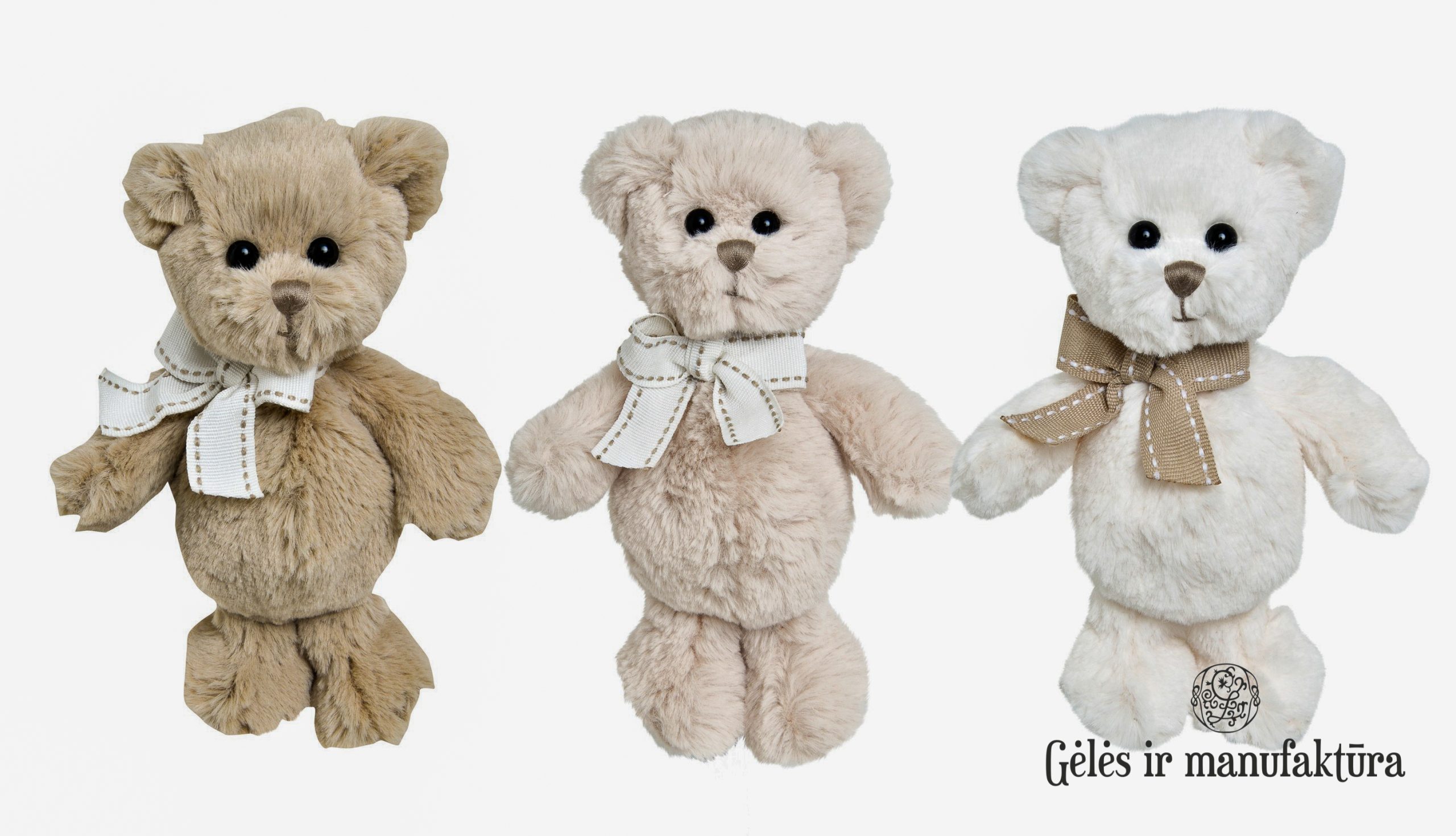 teddy bear meškutis meškiukas plush toy pliušinis žaislas vaikams RFF_6006 Baby Gabriel, Marian & Lillebror Bukowski Design