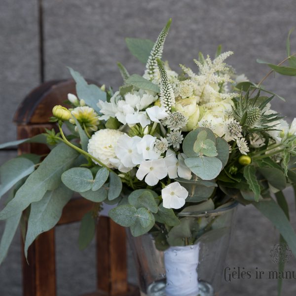 puokštė nuotakos bridal wedding bouquet flowershop