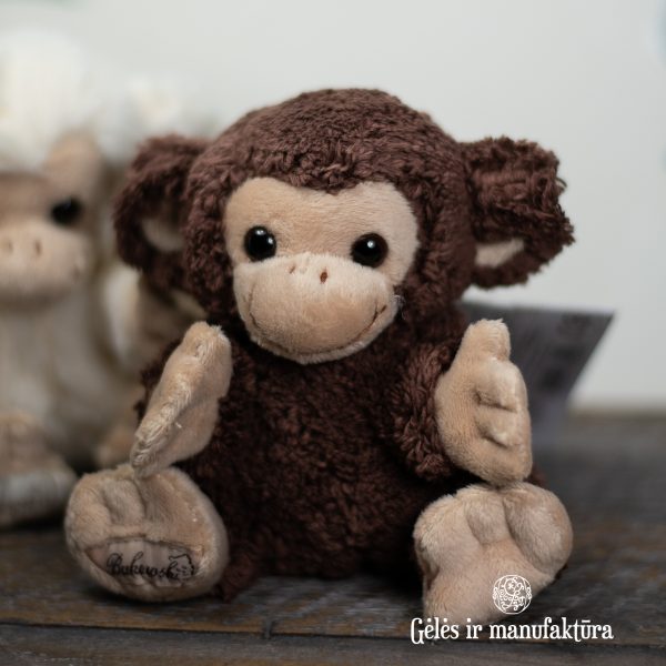 bukowski bezdzioneles sweet bernard ir denis monkey beždžioniukas gėlės ir manufaktūra pliušinis minkštas žaislas