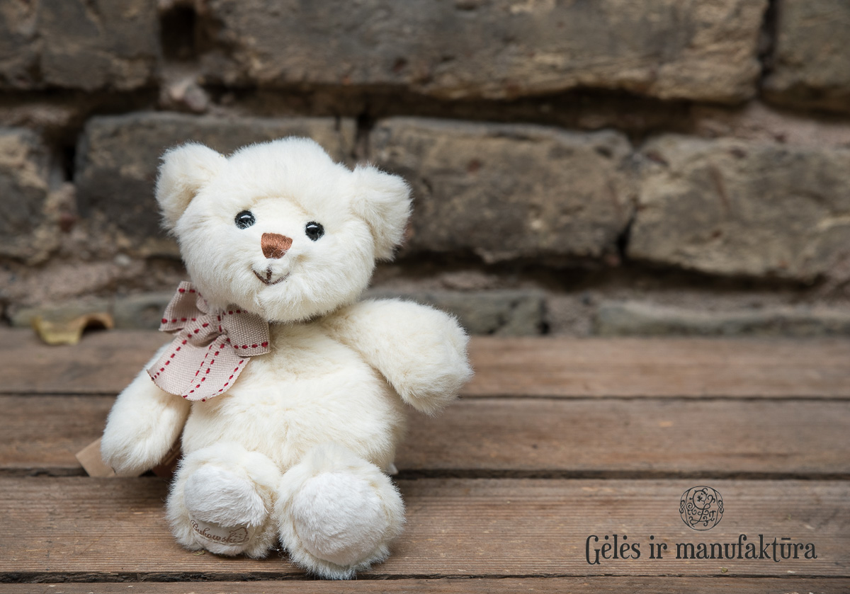 teddy bear meškutis meškiukas plush toy pliušinis žaislas vaikams RFF_6006 Baby Gabriel, Marian & Lillebror gėlės ir manufaktūra Bukowski Design