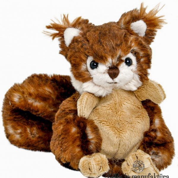 voverytė voverė voveriukas pliušinis žaislas plush toy squirrel baby Brunis-Blixten-Bukowski design gėlės ir manufaktūra