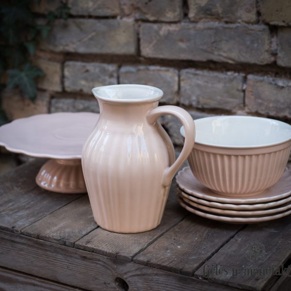mynte kitchen indai ceramic ibLaursen plate vintage rose pitcher asotis