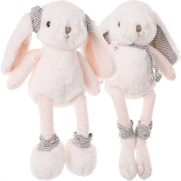 Daisy and Darcy Bukowski Rabbit bunny zuikutis zuikis gėlės ir manufaktūra dryžuotos