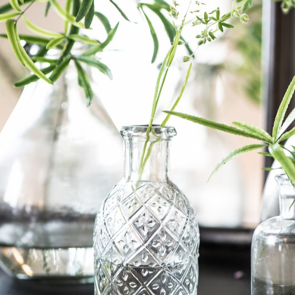 vaza vazelė glass žvakidė candleholder gėlės ir manufaktūra iblaursen vases 0200-00 flowershop