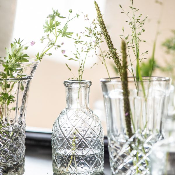 vaza vazelė glass žvakidė candleholder gėlės ir manufaktūra iblaursen vases 0200-00 flowershop