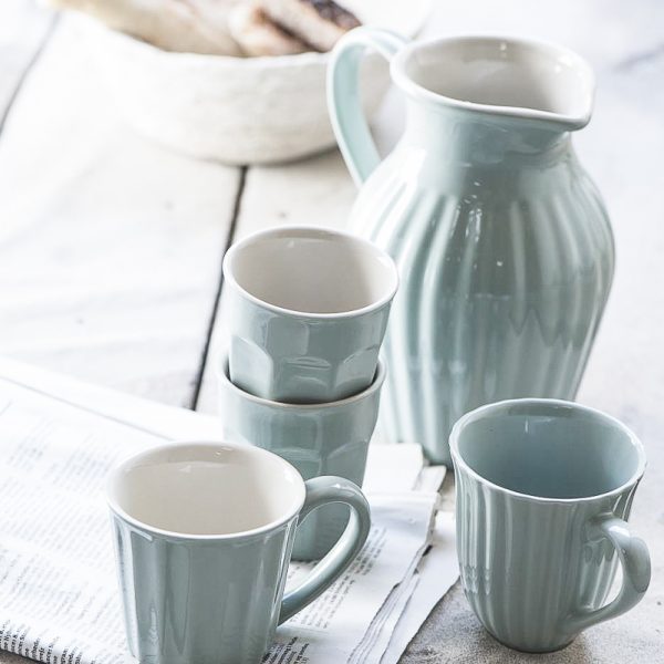 geles ir manufaktura mynte-stillwater pitcher mug asotis puodelis lėkštė 2041-21 iblaursen