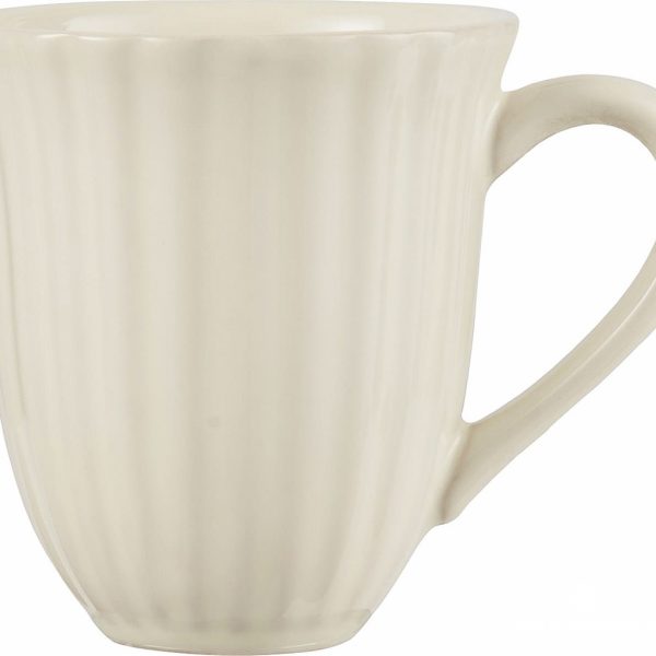 mug with grooves mynte butter cream puodelis 2088-82 iblaursen gėlės ir manufaktūra