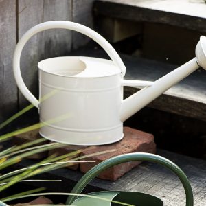 watering can zinc laistytuvas garden cream kreminis metalinis vazonai gėlės ir manufaktūra iblaursen 4233-01
