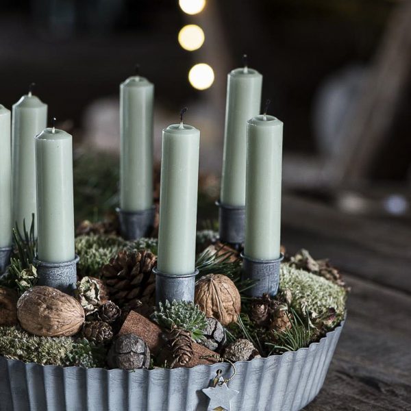 christmas candles short kalėdos žvakelės decor gėlės ir manufaktūra iblaursen 4171