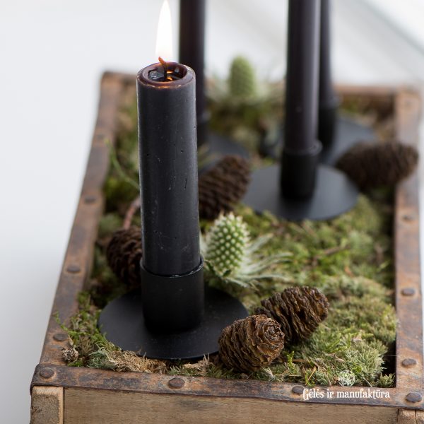 christmas candles taper plonos žvakės kalėdos žvakelės decor gėlės ir manufaktūra iblaursen 4171-24