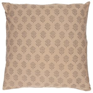cushion cover beige pagalvės užvalkaliukas rudos flowers spalvos brown gėlės ir manufaktūra 1918-61 iblaursen