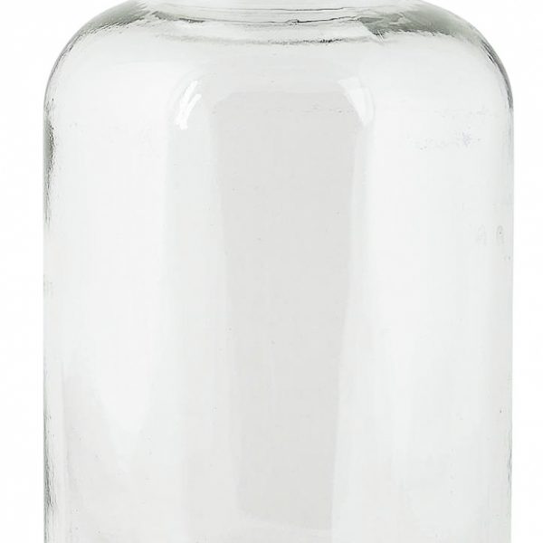 pharmacyglass vaistinės indas butelis su dangteliu clear gėlės ir manufaktūra 0126-00 iblaursen