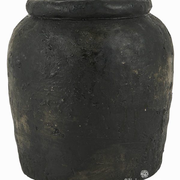 vazonas pots Delphi Caesar sciadopithys handmade pottery indas vaza sendintas rustic gėlės ir manufaktūra 13109-24 iblaursen kambariniai augalai