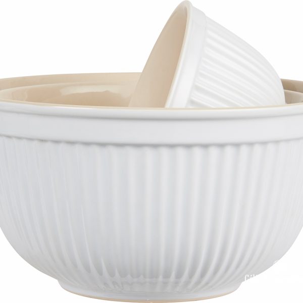 bowl set dubuo dubenys mynte pure white ceramics balti gėlės ir manufaktūra keramikiniai su grioveliais