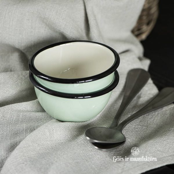 bowl enamel mug pitcher cup puodelis dubenelis emaliuotas emalė ąsotis indai emaliuoti gėlės ir manufaktūra iblaursen 04996-15