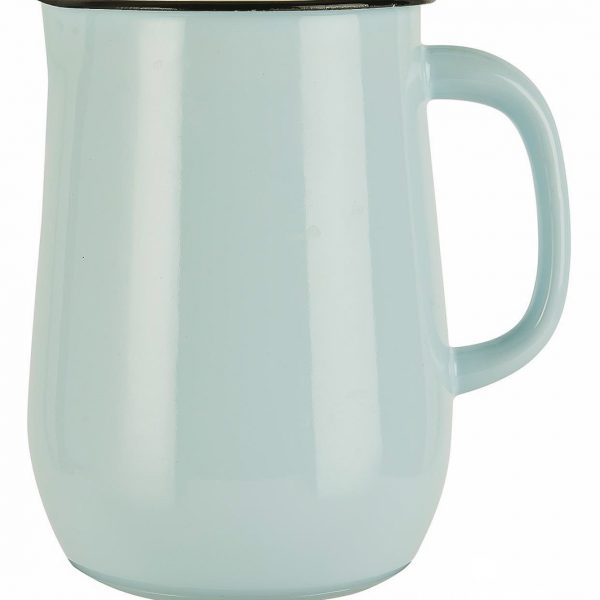 enamel mug pitcher cup puodeluis emaliuotas emalė ąsotis indai emaliuoti greenhouse šiltnamis gėlės ir manufaktūra iblaursen 04996-19