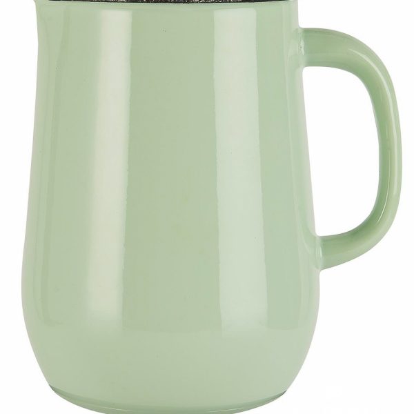 enamel mug pitcher cup puodeluis emaliuotas emalė ąsotis indai emaliuoti greenhouse šiltnamis gėlės ir manufaktūra iblaursen 04996-19