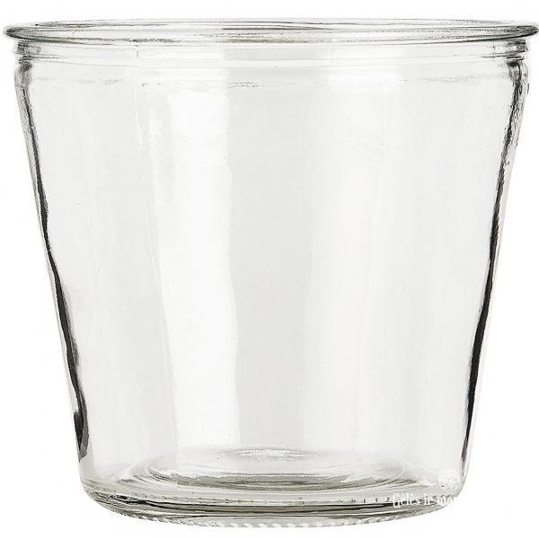 stiklinis indas vaza glass pot vase hannah gėlės ir manufaktūra