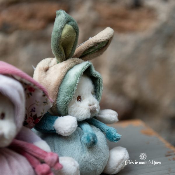 zuikutis zuikis meškutis meškiukas pliušinis žaislas teddy ziggy gėlės ir manufaktūra meškis pliušinukas teddybear bukowski plush toy rabbit bunny