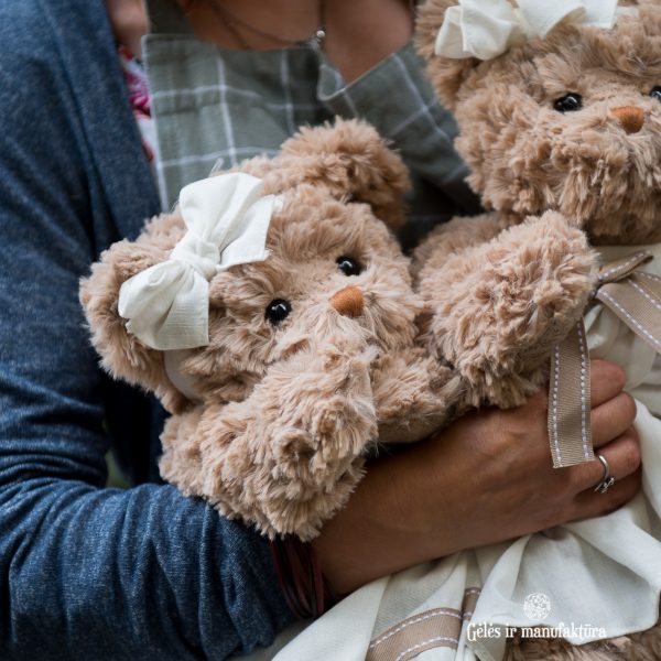 bukowski plush toys teddy bear meškutė meškutis soft gėlės ir manufaktūra Bella Luna Dolce Marina