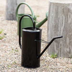 watering can zinc laistytuvas garden black juodas metalinis gėlės ir manufaktūra