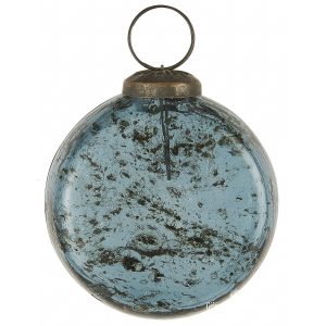 Christmas-ornament-pebbled-glass-kalėdinis-eglutės-žaisliukas-burbulas-kalėdos-Gėlės-ir-manufaktūra-8648-46-iblaursen blue petrol