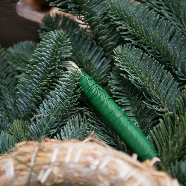 abies vainikas vainikėlis kėnio kalėdos dekoras christmas kalėdinis gėlės ir manufaktūra rankų darbo handmade naturalus wreath pasidaryk pats diy