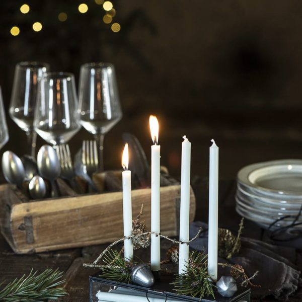 candle holder christmas advento calendar kalendorius candles rustic kalėdos žvakidė žvakelės gėlės ir manufaktūra taper iblaursen