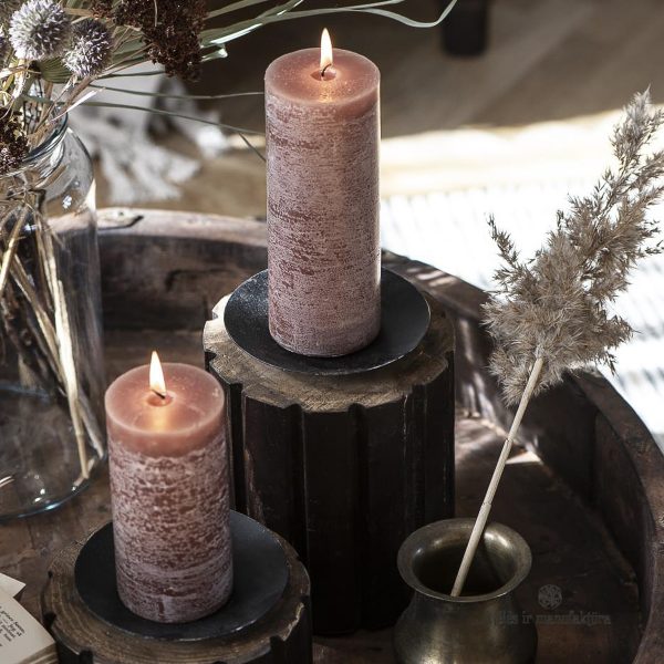 candle holder christmas advento calendar kalendorius candles rustic kalėdos žvakidė žvakes gėlės ir manufaktūra iblaursen