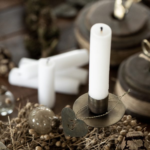 candles holder gold christmas žvakidė taper laikiklis auksinis smeigtukas kaledos kalėdinis gėlės ir manufaktūra iblaursen
