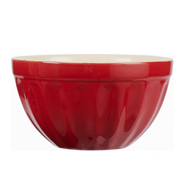 dubenėlis musli bowl mynte strawberry red raudonas raudonos spalvos gėlės ir manufaktūra iblaursen 2078-33