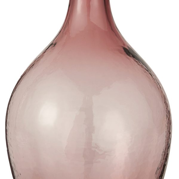 glass balloon vase vaza rožinė vintage vaza gėlės ir manufaktūra stiklas sendinta handblown rankų darbo butelis stiklo balionas