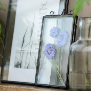 glass photo frame factory black metal stiklinis foto rėmelis gėlės ir manufaktūra iblaursen