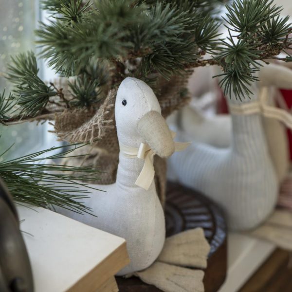 christmas-goose žąsis-geles-ir-manufaktura kalėdos kalėdinė medžiaginė nostalgic