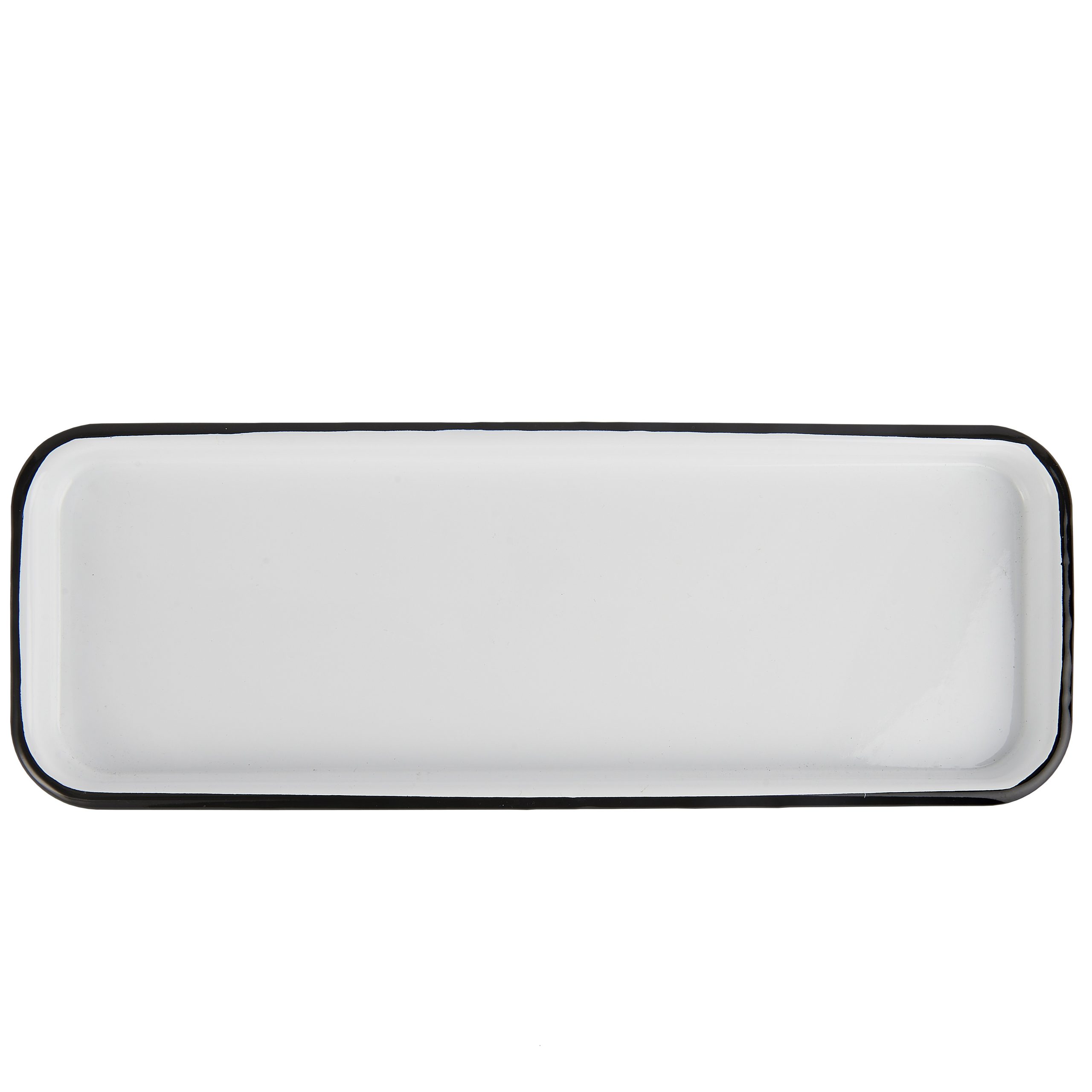 enamel tray white metalinis lovelis padekliukas emaliuotas emalė baltas gėlės ir manufaktūra iblaursen