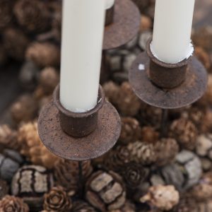 christmas rustic candle holder spear holder dinner surūdyjusi žvakės laikiklis žvakidė kaledos kalėdinis gėlės ir manufaktūra
