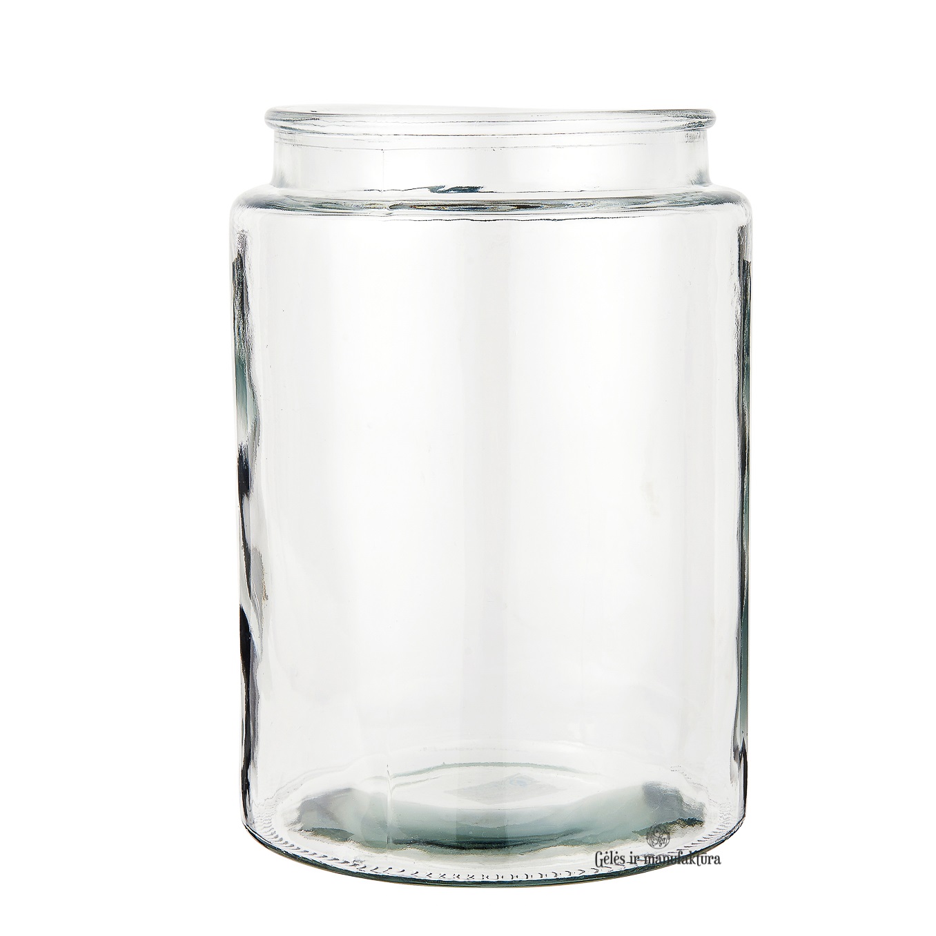 vase vaza glass stiklinė bespalvė skaidri stiklas gėlės ir manufaktūra iblaursen 0620-00