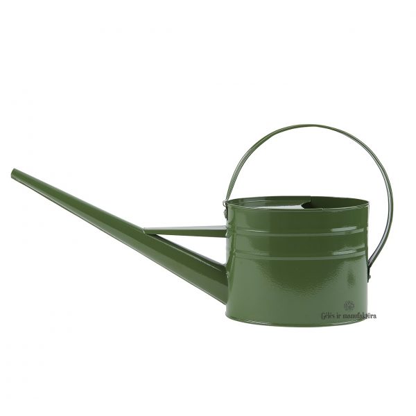 watering can laistytuvas garden žalias green metalinis gėlės ir manufaktūra iblaursen 4237-22