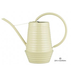 watering can mini cream kreminis mažas laistytuvas metalinis gėlės ir manufaktūra garden iblaursen 4231-01