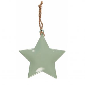 žvaigždė žvaiždutė metalinė green žalia kalėdos christmas gėlės ir manufaktūra iblaursen 2514-81