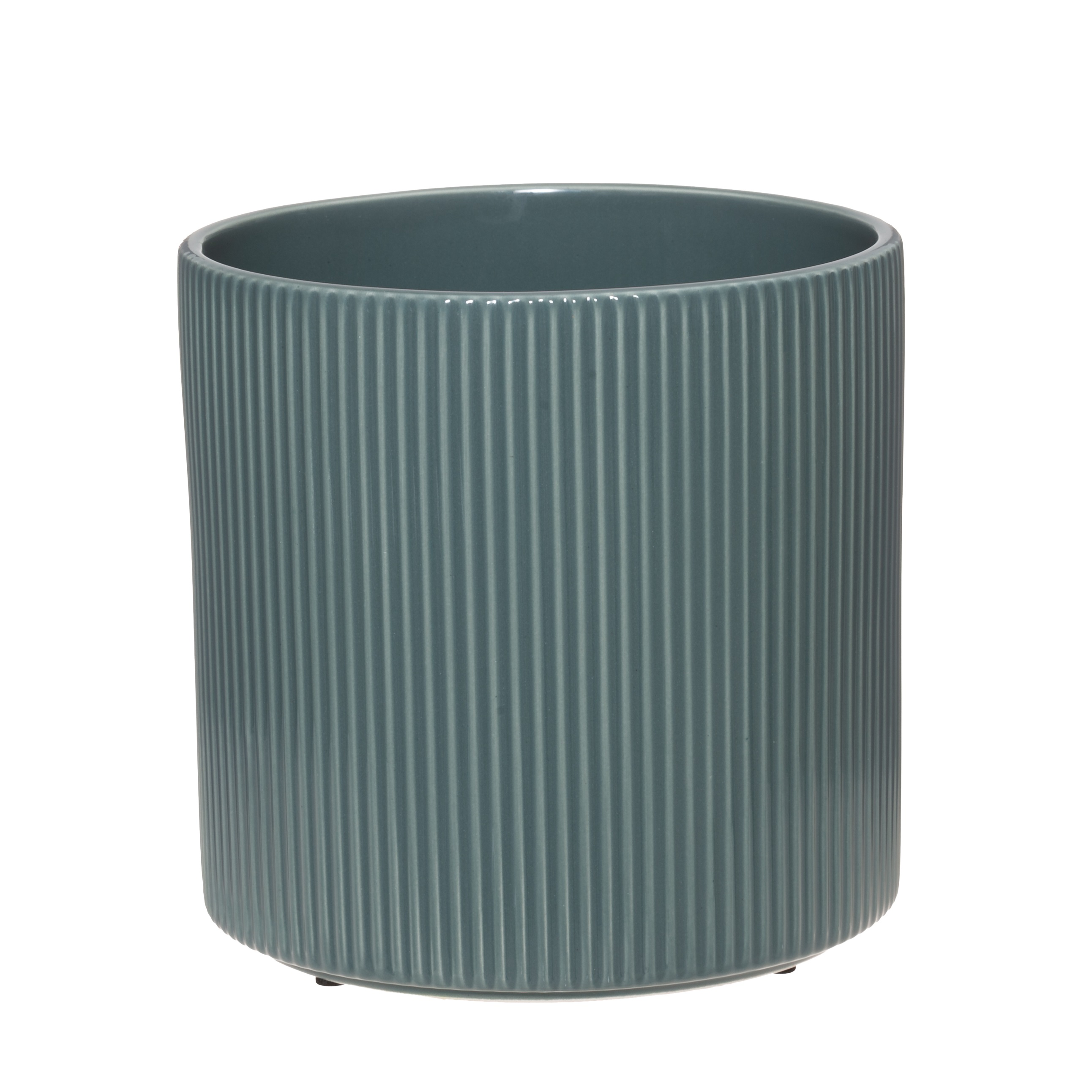 612487 flower pot augalų vazonas Melinda blue geles ir manufaktūra augalams mėlynas TT