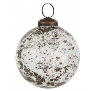 Christmas ornament pebbled glass kalėdinis eglutės žaisliukas burbulas kalėdos kalėdinis stiklinis stiklo gėlės ir manufaktūra ranku darbo