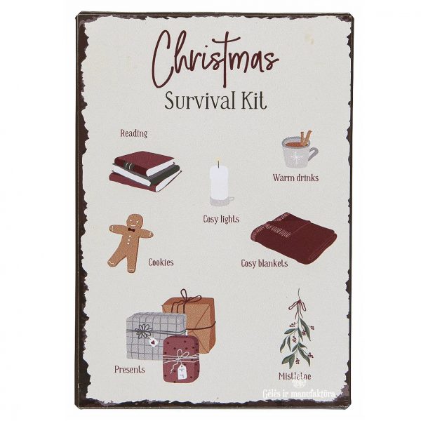 christmas-survival-kit-metal-sign-mistletoe-kalėdinė-metalinė-lentelė-kaledos-kalėdinis-express-gėlės-ir-manufaktūra