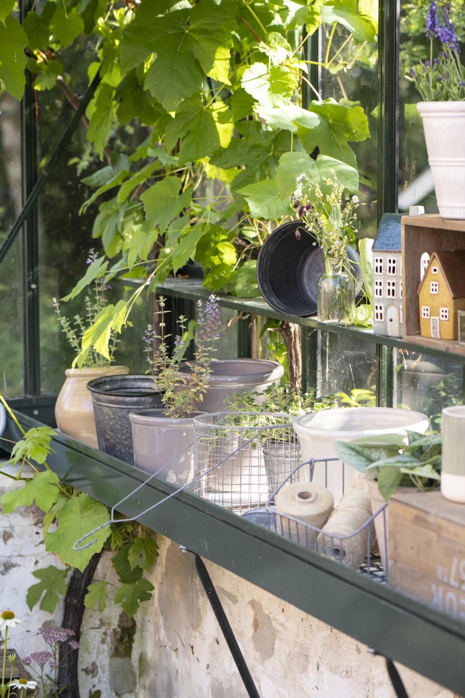 vazonas augalams metalinis Urban Garden zinc pot kibirėlis gėlės ir manufaktūra