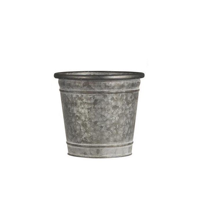 vazonas augalams metalinis Urban Garden zinc pot kibirėlis gėlės ir manufaktūra
