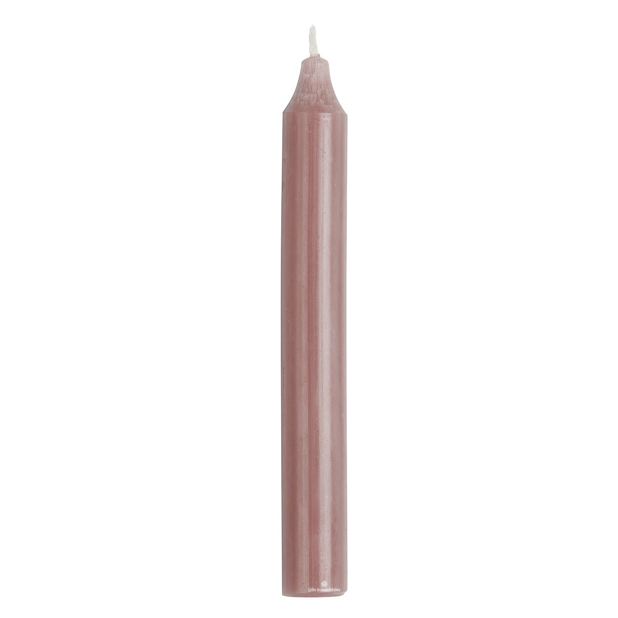 candle dinner žvakė senos rožės old rose pink gėlės ir manufaktūra