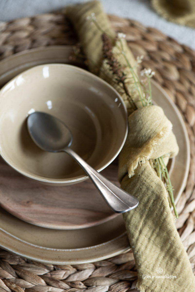 padėkliukas stalo jūržolių jacintų placemat seagrass hyacinth gėlės ir manufaktūra iblaursen 30993-67