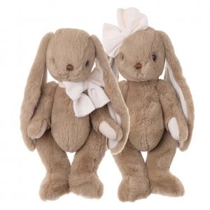 rabbit bunny zuikis pliušinis žaislas pluch toy Patrick-Gabrielle gėlės ir manufaktūra Bukowski
