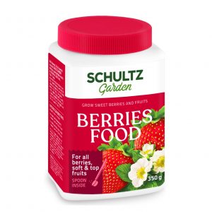 Schultz berries food trąšos braškėms uogoms braškių gėlės ir manufaktūra